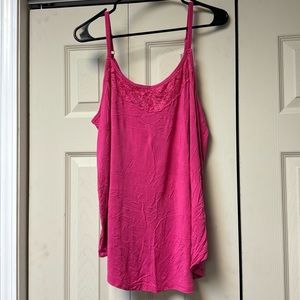 Torrid sleep set. Hot pink. Pants, shorts, cami. Worn once. Size 1 14-16